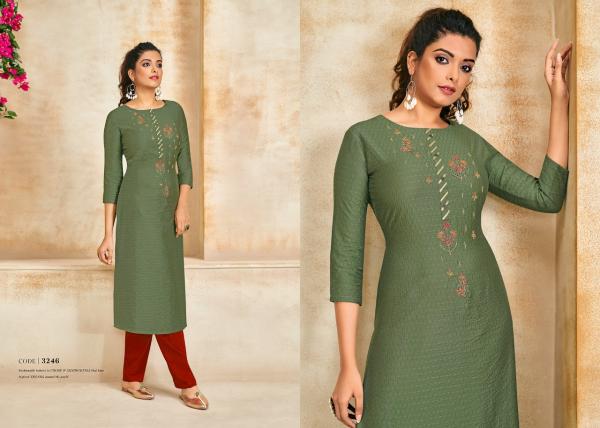 Rangoon Pankhudi Viscose Casual Wear Kurtis Catalog